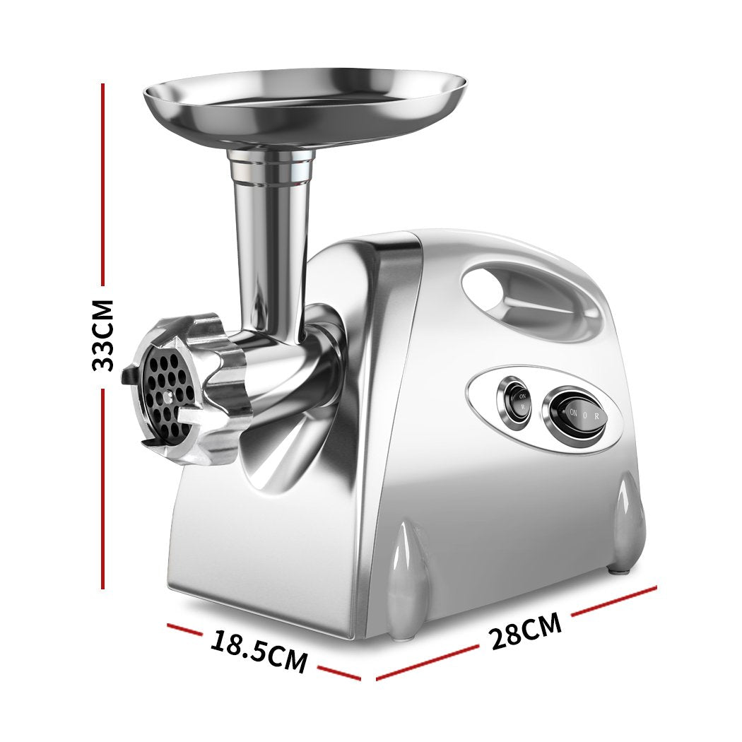 2800W Electric Meat Grinder Mincer Sausage Filler Kibbe Maker Stuffer