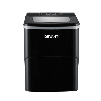 DEVANTi Portable Ice Cube Maker Machine 2L Home Bar Benchtop Easy