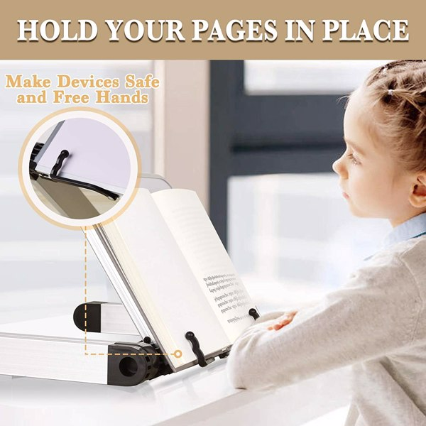 Adjustable Ergonomic Laptop Stand Book Stand