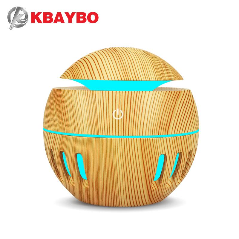 130ml USB Aroma Diffuser Ultrasonic Cool Mist Humidifier Air Purifier New